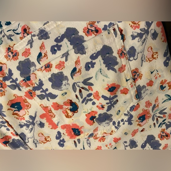 Faded Glory floral jeggings - Picture 3 of 4